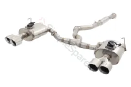 Xforce 3" Cat-Back System with Varex Mufflers (VALVED SYSTEM), 304 Stainless Steel ES-SW26-VMK-CBS - Image 1