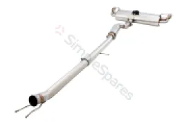 Xforce 3" Cat-Back System with Varex Muffler, 304 Polished Stainless Steel ESA45VKCS - Image 3