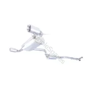 Xforce 3" Turbo-Back System with Varex Muffler, 304 Stainless Steel ES-FX02-VMK-TBS - Image 1