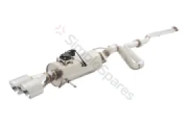 Xforce 2.5" Cat-Back System with Varex Muffler, 304 Stainless Steel ESHY20VKCS - Image 2