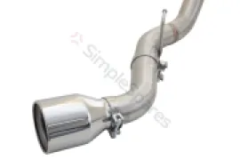 Xforce 2.5″ to twin 3″ Varex Cat-Back System, 304 Stainless Steel ESDR10VKCS - Image 4