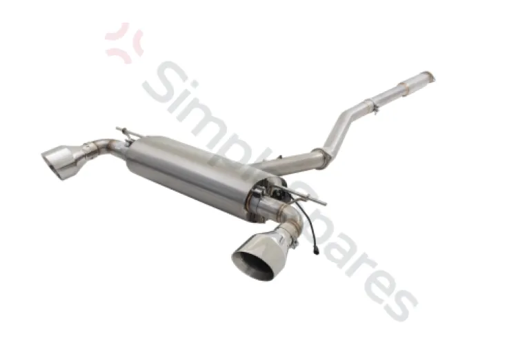 Xforce Hyundai Kona N 3" Varex Catback System ESHY35VKCS - XFO-ESHY35VKCS