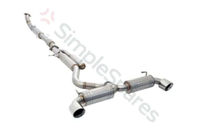 Xforce 3" Cat-Back System, 304 Stainless Steel ESTY21CS - XFO-ESTY21CS