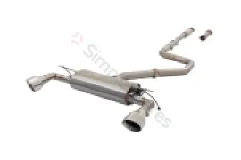 Xforce 3" Cat-Back System with Varex Muffler, 304 Stainless Steel ESHY36VKCS - Image 1