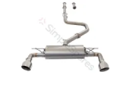 Xforce 3" Cat-Back System with Varex Muffler, 304 Stainless Steel ESHY36VKCS - Image 4