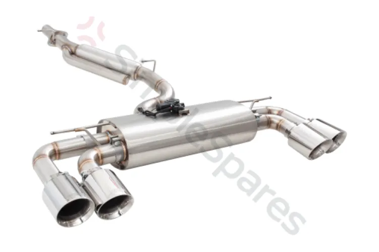 Xforce 3" Cat-Back System with Varex Muffler, 304 Stainless Steel ESVW13VKCS - XFO-ESVW13VKCS