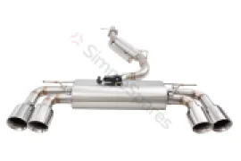 Xforce 3" Cat-Back System with Varex Muffler, 304 Stainless Steel ESVW13VKCS - Image 4