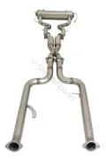 Xforce 3" Twin Cat-Back System Varex Muffler, 304 Stainless Steel ESBMG80VKCS - Image 3