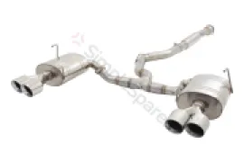Xforce 3" Cat-Back System with Oval Mufflers (STREET SYSTEM), 304 Stainless Steel ES-SW26LT-CBS - Image 2