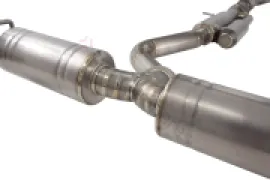 Xforce 3" Cat-Back System, Titanium with Burnt Blue Tips ETTY21BCS - Image 6