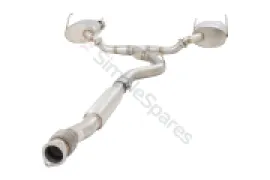 Xforce 3" Cat-Back System with Oval Mufflers (STREET SYSTEM), 304 Stainless Steel ES-SW26LT-CBS - Image 3