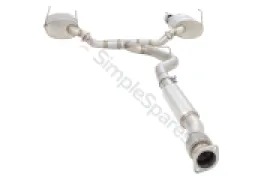 Xforce 3" Cat-Back System with Oval Mufflers (STREET SYSTEM), 304 Stainless Steel ES-SW26LT-CBS - Image 4