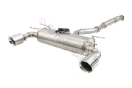 Xforce 2.5" Cat-Back System with Varex Muffler, 304 Stainless Steel ESBRZ1VKCS - Image 6