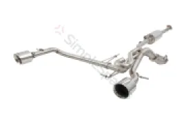 Xforce 2.5" Cat-Back System with Varex Muffler, 304 Stainless Steel ESSU17VKCS - Image 1