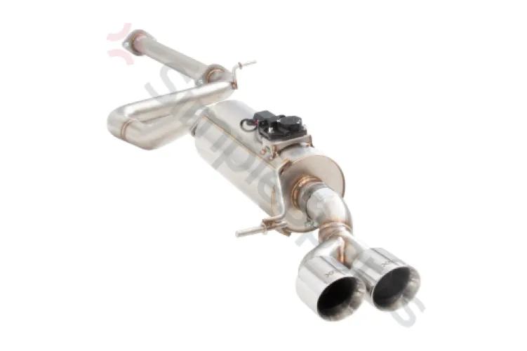 Xforce 2.5" Cat-Back System with Varex Muffler, 304 Stainless Steel ESVP18VKCS - XFO-ESVP18VKCS
