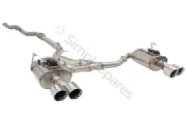 Xforce 3" Cat-Back Varex System, 304 Stainless Steel ESSW29VKCS - Image 1