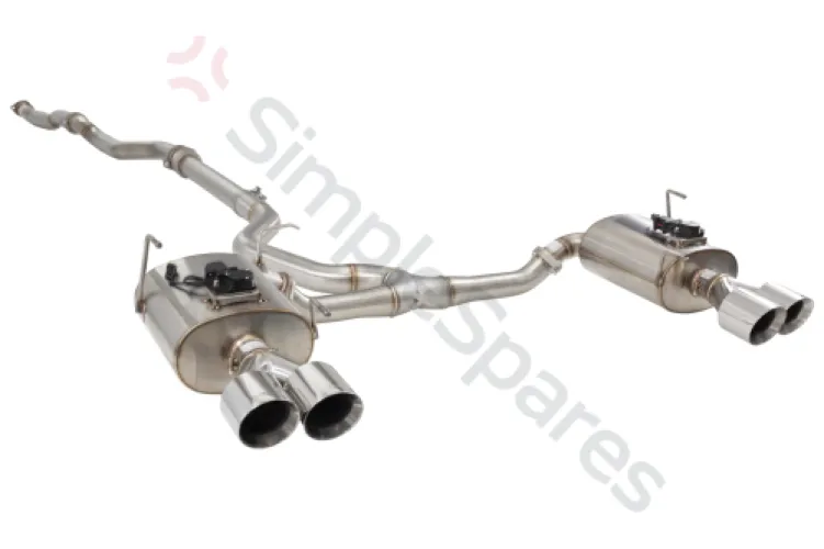 Xforce 3" Cat-Back Varex System, 304 Stainless Steel ESSW29VKCS - XFO-ESSW29VKCS