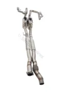 Xforce 3" Varex Valved Cat-Back Exhaust System, 304 Stainless Steel ESF150R17VKCS - Image 2