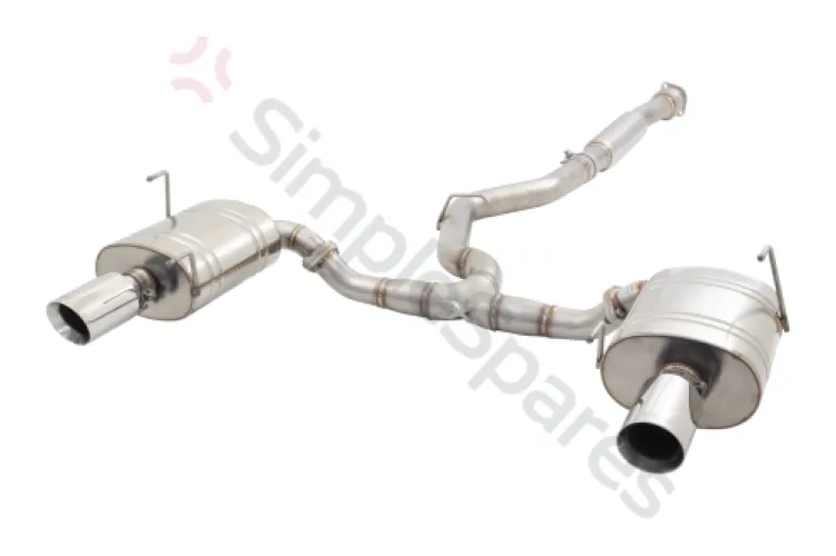 Xforce 3" Cat-Back System, 304 Stainless Steel ES-SW20LT-CBS - XFO-ES-SW20LT-CBS
