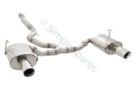 Xforce 3" Cat-Back System, 304 Stainless Steel ES-SW20LT-CBS - Image 3