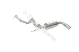 Xforce 3" Cat-Back System with Varex Muffler, 304 Stainless Steel ESFB21VKCS - Image 1