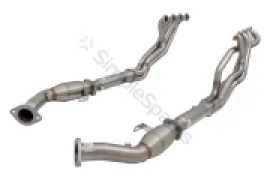 Xforce 1″5/8 primary size 4 into 1 header with High-Flow Catalytic Converters, 304 Stainless Steel (for track and off road use only) H2-HV12B-KIT - Image 3