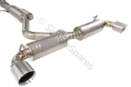 Xforce 3" Cat-Back System, Titanium ETTY21CS - Image 1