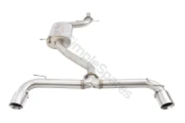 Xforce 3" Cat-Back System, 304 Stainless Steel ESVW06CS - Image 2