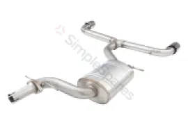 Xforce 3" Cat-Back System, 304 Stainless Steel ESVW06CS - Image 3