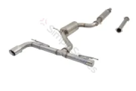 Xforce 3" Cat-Back System with Varex Muffler, 304 Stainless Steel ESVW01VKCS - Image 2