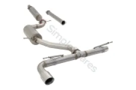 Xforce 3" Cat-Back System with Varex Muffler, 304 Stainless Steel ESVW01VKCS - Image 4