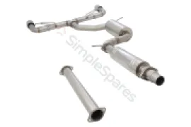 Xforce 3" Cat-Back System with Varex Muffler, 304 Stainless Steel ESVW01VKCS - Image 6