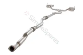 Xforce 3" Cat-Back Street System, 304 Stainless Steel ESSW29CS - Image 2