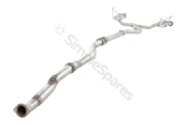 Xforce 3" Cat-Back Race System, 304 Stainless Steel ESSW29RCS - Image 3