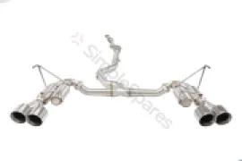 Xforce 3" Cat-Back Race System, 304 Stainless Steel ESSW29RCS - Image 4