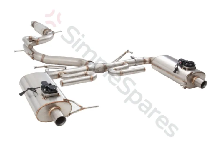 Xforce 3" Cat-Back System with Varex Mufflers, 304 Stainless Steel ESSOR21VKCS - XFO-ESSOR21VKCS