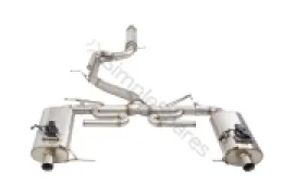 Xforce 3" Cat-Back System with Varex Mufflers, 304 Stainless Steel ESSOR21VKCS - Image 2