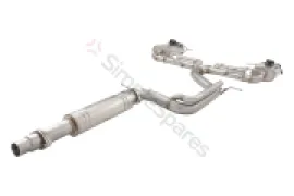 Xforce 3" Cat-Back System with Varex Mufflers, 304 Stainless Steel ESSOR21VKCS - Image 3