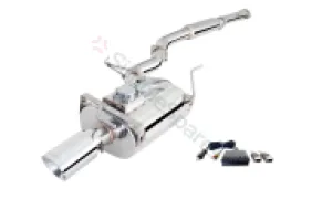 Xforce 3" Turbo-Back System with Varex Muffler, 304 Stainless Steel ES-EV8-01VMK-TBS - Image 3