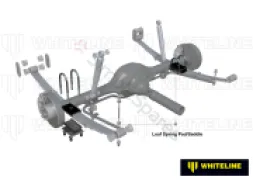 Whiteline Whiteline Leaf Spring - To Saddle Insulator Bushing Kit W71403 - Image 4