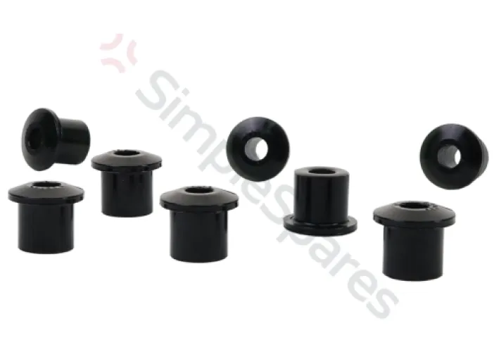 Whiteline Whiteline Leaf Spring - Rear Eye and Shackle Bushing Kit W72318 - WHL-W72318