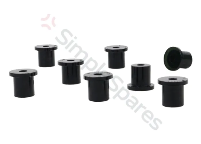 Whiteline Whiteline Leaf Spring - Rear Eye and Shackle Bushing Kit W71670 - WHL-W71670