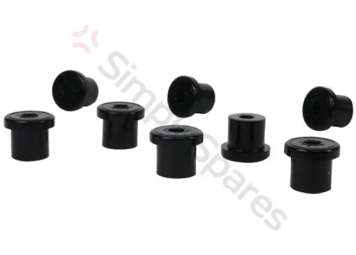 Whiteline Whiteline Leaf Spring - Rear Eye and Shackle Bushing Kit W71078 - WHL-W71078