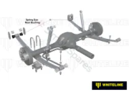 Whiteline Whiteline Leaf Spring - Rear Eye Bushing Kit W71625 - Image 4