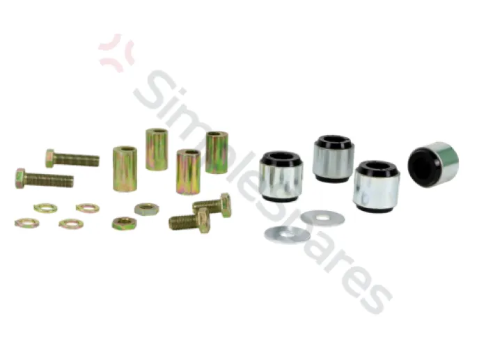 Whiteline Whiteline Control Arm Upper Front - Bushing Kit-Double Offset W63342 - WHL-W63342