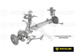 Whiteline Whiteline Control Arm Lower - Outer Bushing Kit W62844A - Image 4