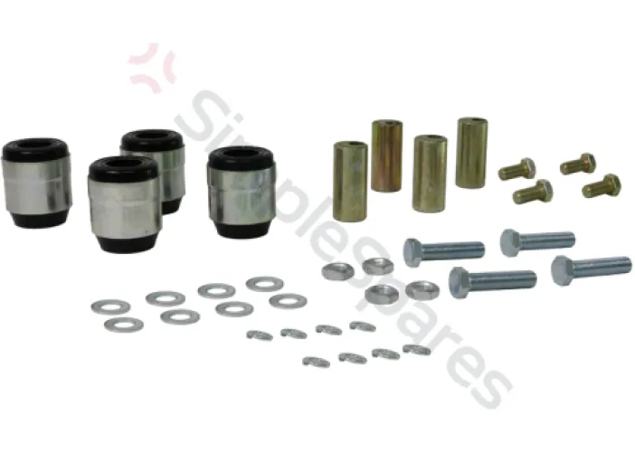 Whiteline Whiteline Control Arm Upper - Bushing Kit-Double Offset W53338 - WHL-W53338