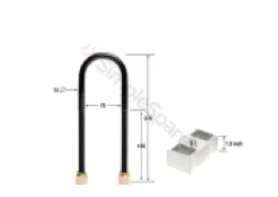 Whiteline Whiteline Lowering Block - Kit 1.5"" KLB111-15 - Image 2