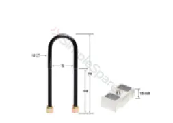 Whiteline Whiteline Lowering Block - Kit 1.5"" KLB105-15 - Image 2