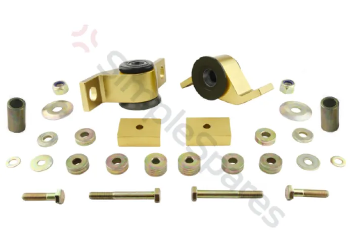 Whiteline Whiteline Control Arm Lower - Inner Rear Bushing Kit-Double Offset KCA362 - WHL-KCA362